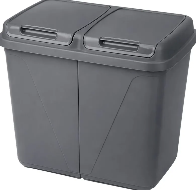 Abfalleimer anthrazit