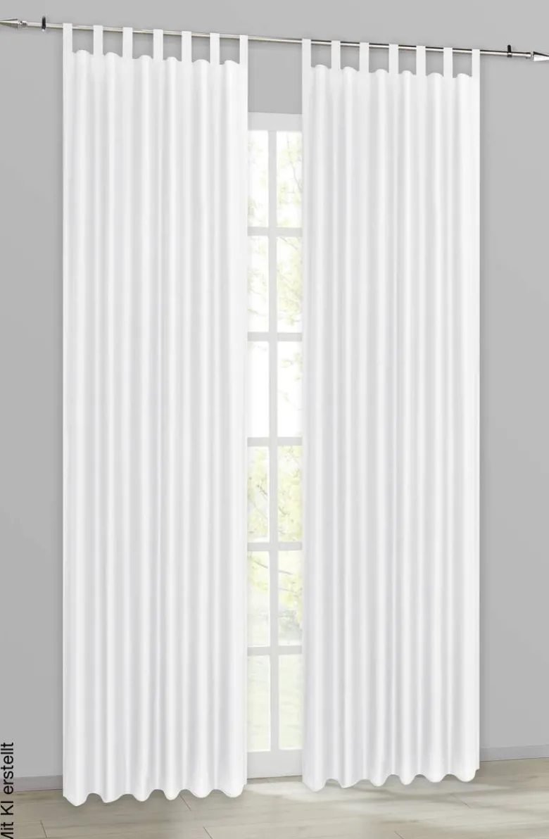 ACUS design collection Kombivorhang Pure weiß B/L: ca. 140x245 cm