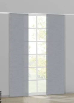 ACUS design collection Schiebevorhang grau B/L: ca. 60x245 cm