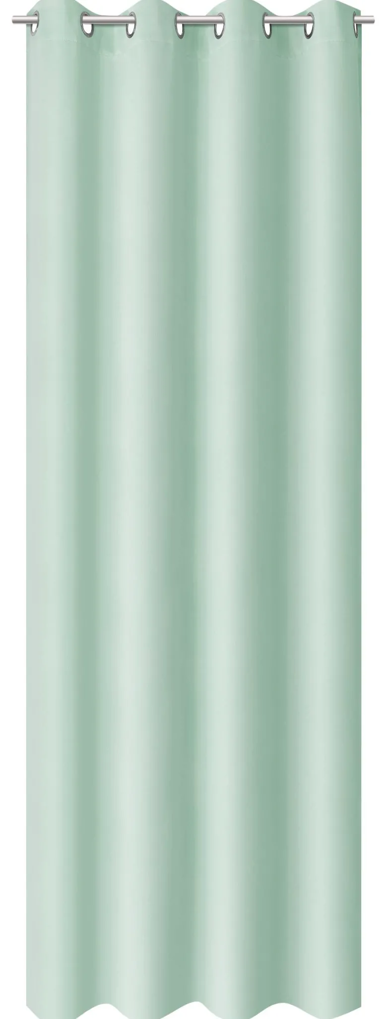 ACUS design collection Ösenvorhang Barnaby salbei B/L: ca. 140x235 cm