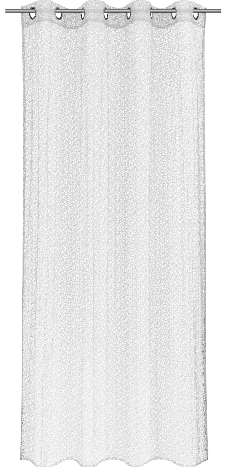 ACUS design collection Ösenvorhang Spider weiß B/L: ca. 140x245 cm
