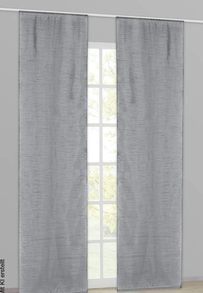 Acus Schiebevorhang Taifun silber B/L: ca. 60x245 cm