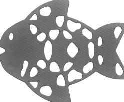 Acus Wanneneinlage Fisch 6er Pack anthrazit Kunststoff