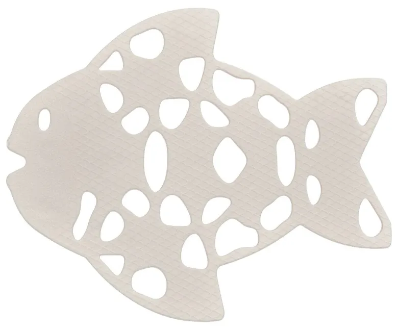 Acus Wanneneinlage Fisch 6er Pack grau Kunststoff