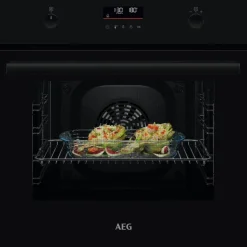 AEG Backofen-Set XXXL80P schwarz B/H/T: ca. 59,4x59,8x56,7 cm