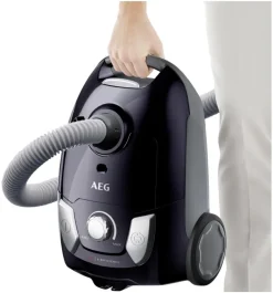 AEG Bodenstaubsauger VX4-1-EB grau schwarz Kunststoff Metall B/H/T: ca. 29x42x23 cm