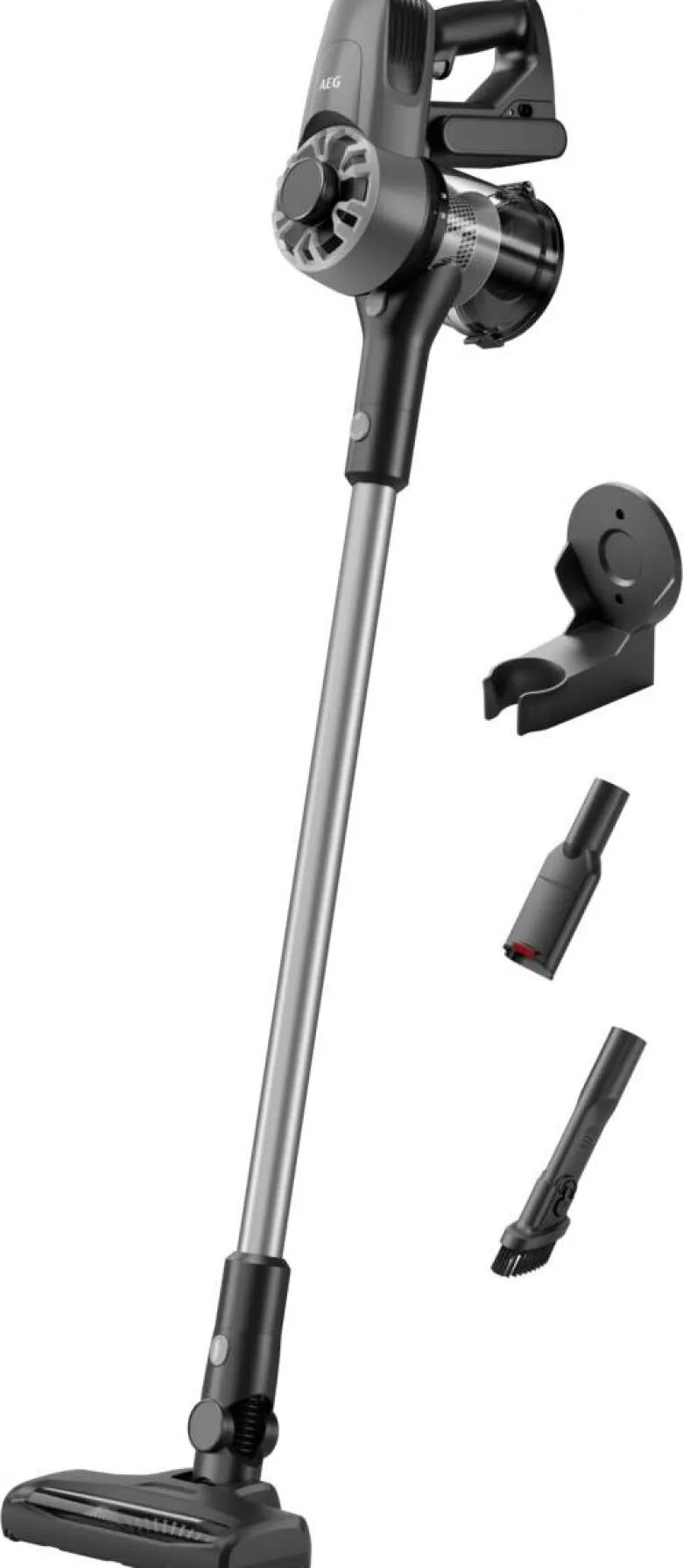 AEG Handstaubsauger grau Metall Kunststoff B/H/L: ca. 22x113x25 cm