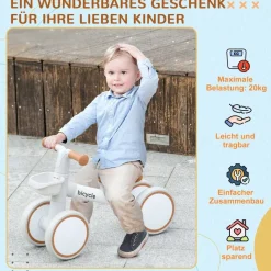 AIYAPLAY Kinderlaufrad weiß B/H/L: ca. 27x39x56 cm