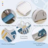 AIYAPLAY Kinderrutsche blau B/H/L: ca. 46,5x80x157 cm