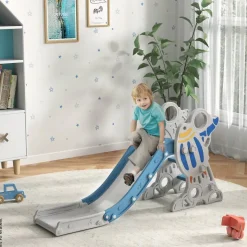 AIYAPLAY Kinderrutsche blau B/H/L: ca. 46,5x80x157 cm