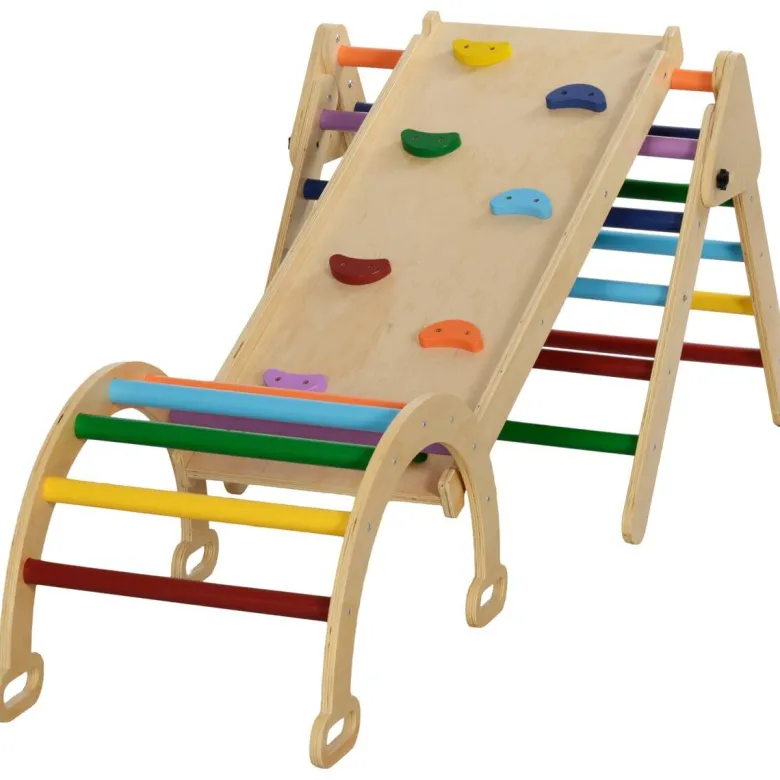 AIYAPLAY Klettergerüst multicolor B/H/L: ca. 64,5x63x178 cm