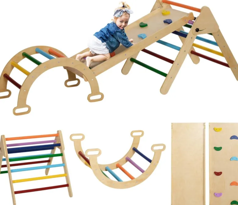 AIYAPLAY Klettergerüst multicolor B/H/L: ca. 64,5x63x178 cm
