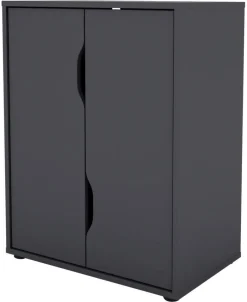 Aktenschrank BELFAST anthrazit B/H/T: ca. 60x76,5x37 cm