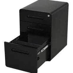 Aktenschrank 924-007BK schwarz B/H/T: ca. 39x59x48 cm