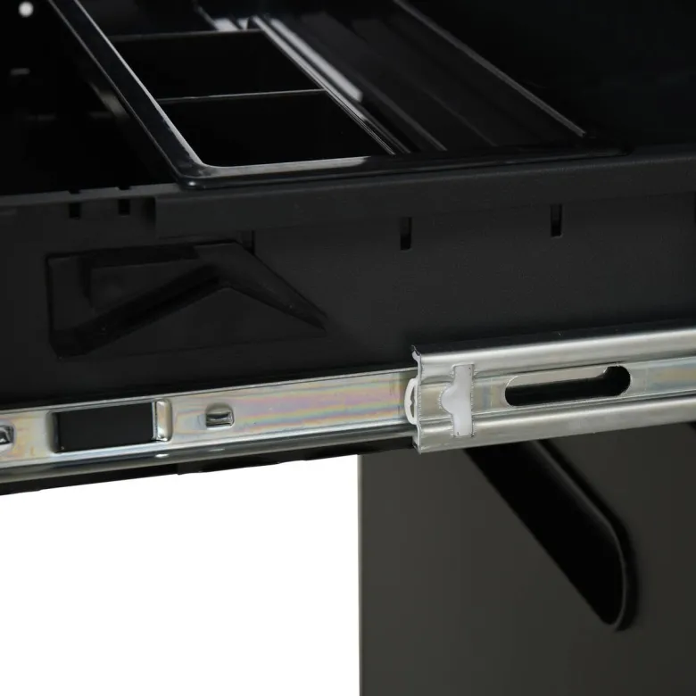 Aktenschrank 924-007BK schwarz B/H/T: ca. 39x59x48 cm