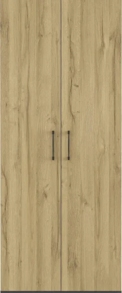 Aktenschrank 4250-564 Eiche Grand-Son Nachbildung Graphit B/H/T: ca. 80x200x40 cm