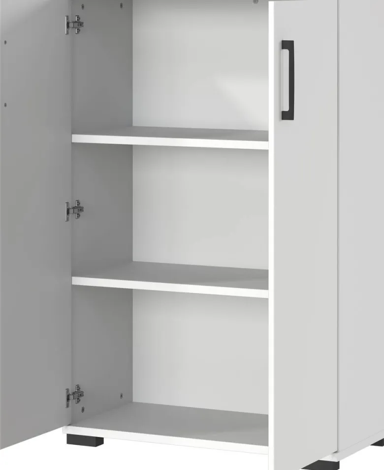 Aktenschrank 4247-69 Lichtgrau B/H/T: ca. 80x123x40 cm