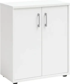 Aktenschrank Serie 200 perlweiß B/H/T: ca. 65,1x77,3x34,5 cm