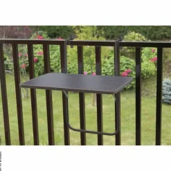Alco Tisch anthrazit Kunststoff B/H/L: ca. 40x50x60 cm