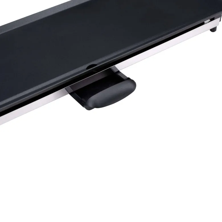 alpina Elektro-Tischgrill schwarz Metall B/L: ca. 70x23 cm