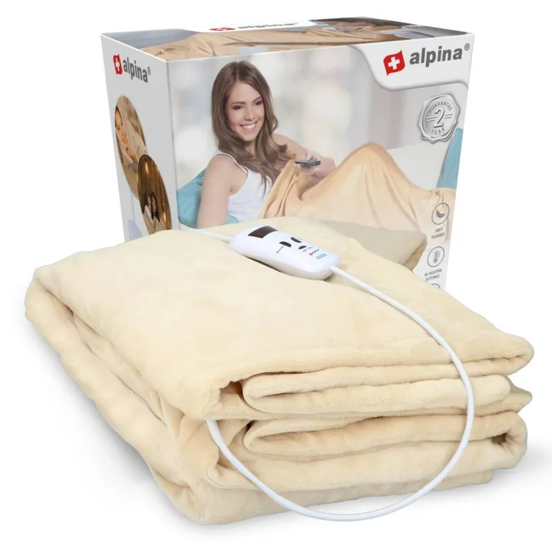 alpina Heizdecke OB-006 beige Polyester B/L: ca. 180x130 cm ca. 180 W