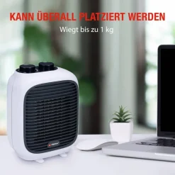 alpina Heizlüfter PTC-1601 B/H/T: ca. 16x22x11 cm ca. 1500 W