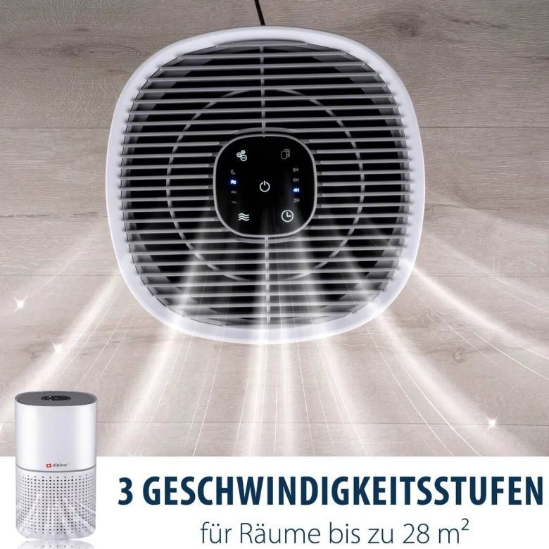 alpina Luftreiniger weiß Kunststoff
