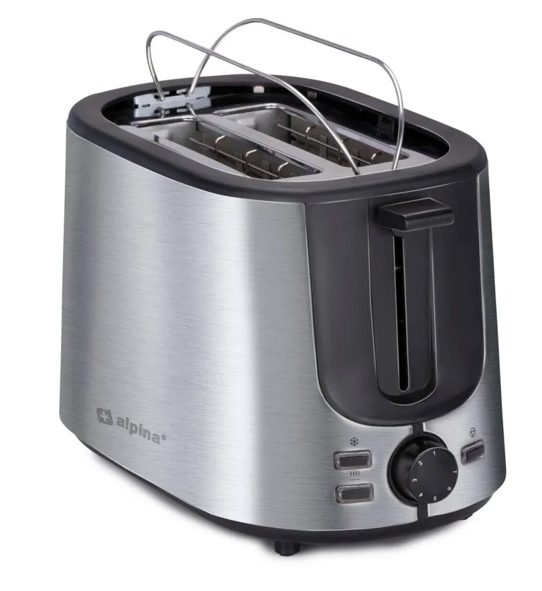alpina Toastautomat silber Edelstahl