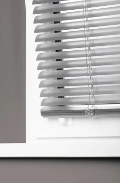 Alu-Jalousie Edelstahloptik B/L: ca. 180x175 cm