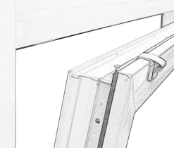 Alu-Jalousie silber B/L: ca. 80x130 cm