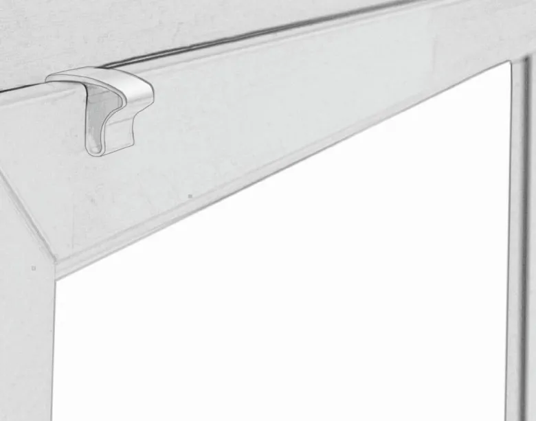 Alu-Jalousie silber B/L: ca. 100x130 cm