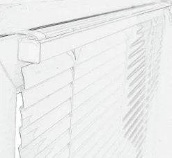 Alu-Jalousie silber B/L: ca. 100x130 cm