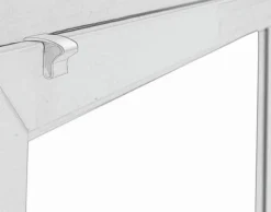 Alu-Jalousie weiß B/L: ca. 50x130 cm