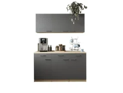 Anbauküchen-Set Merle grau B/H/T: ca. 150x200x60 cm
