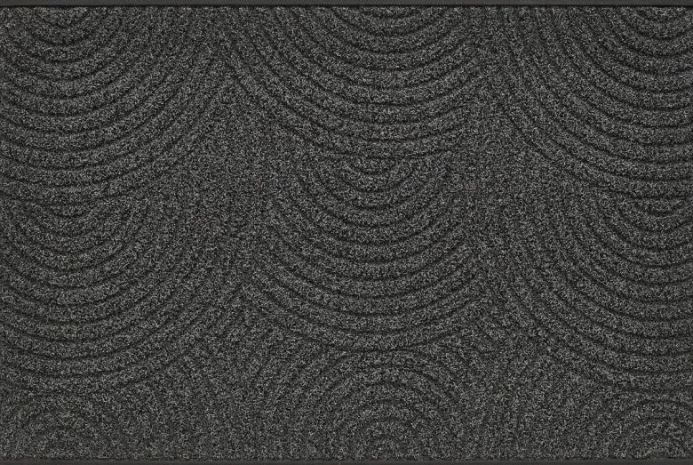 Andiamo Schmutzfangmatte Leven grau B/L: ca. 60x90 cm