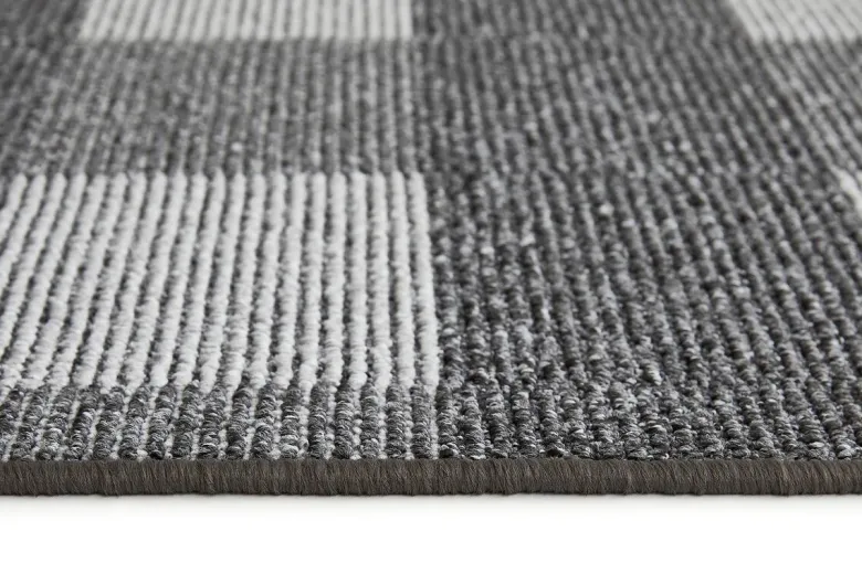 Andiamo Teppich Avallon anthrazit B/L: ca. 67x200 cm