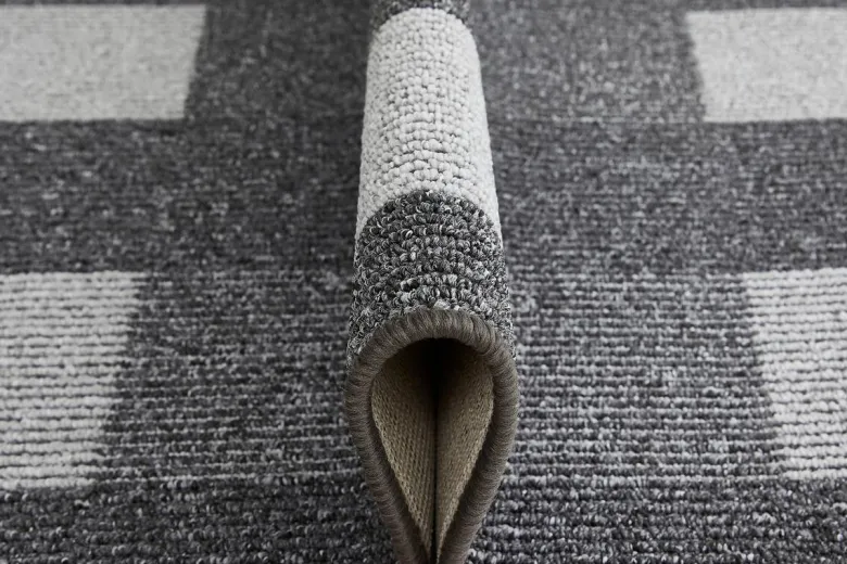 Andiamo Teppich Avallon anthrazit B/L: ca. 67x200 cm