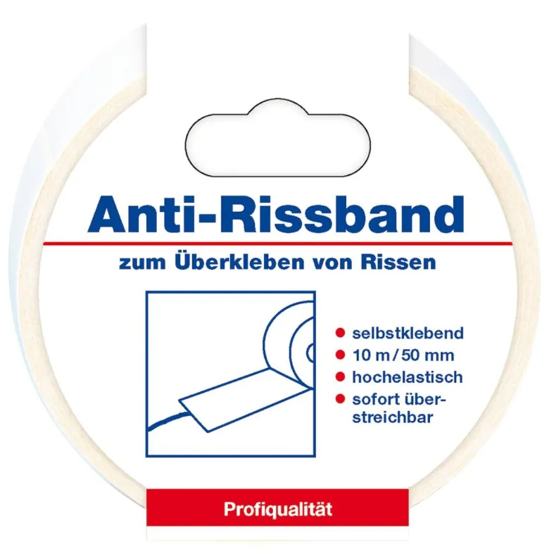 Anti-Rissband B/L: ca. 5x1000 cm