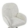 Armlehnstuhl Davina beige Microfaser B/H/T: ca. 64x92,5x48 cm