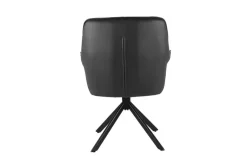 Armlehnstuhl Elias schwarz Polyester B/H/T: ca. 67x91x69 cm