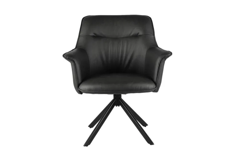 Armlehnstuhl Elias schwarz Polyester B/H/T: ca. 67x91x69 cm
