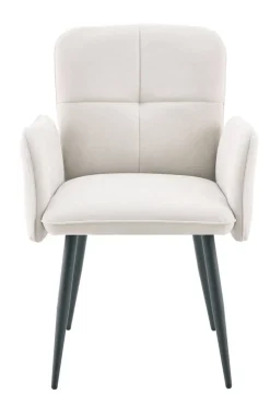 Armlehnstuhl Marla beige Webstoff B/H/T: ca. 60x89x62 cm