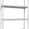 Ar shelving Schwerlaststeckregal verzinkt B/H/T: ca. 120x180x40 cm