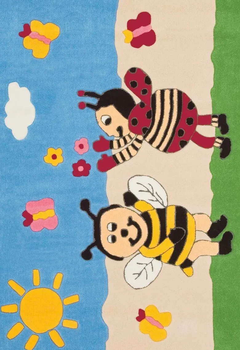 Arte Espina Kurzflorteppich Joy 4091 mehrfarbig B/L: ca. 110x160 cm
