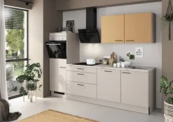 artego Küchenblock Feel Feel Kaschmir B/H/T: ca. 270x210x60 cm