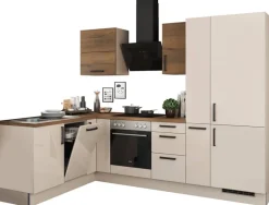 artego Winkelküche Eco Angoragrau B/L: ca. 275x175 cm