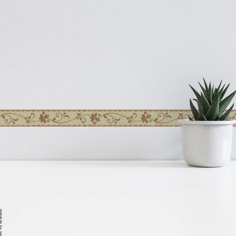 A.S.Creation Bordüre braun beige B/H/D: ca. 5x500x8,2 cm