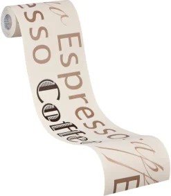 A.S.Creation Bordüre creme braun B/H/D: ca. 13x500x9 cm