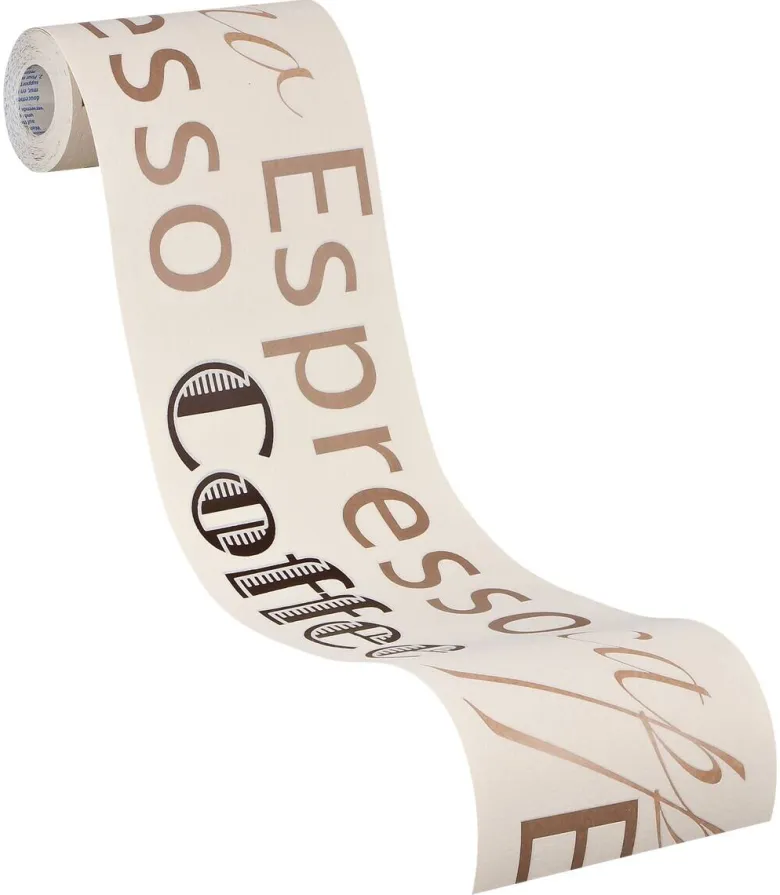 A.S.Creation Bordüre creme braun B/H/D: ca. 13x500x9 cm