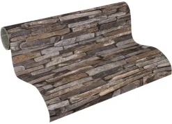A.S.Creation Tapete creme braun beige B/H/D: ca. 52x250x7,5 cm